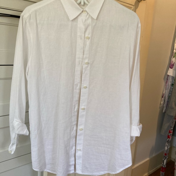 Wilfred Free
Sail Linen Shirt size small white - Picture 2 of 5